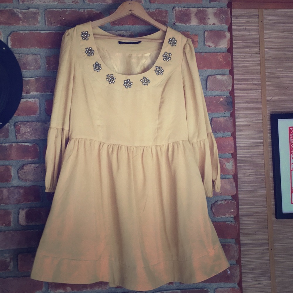 Ark&co mustard dress size M